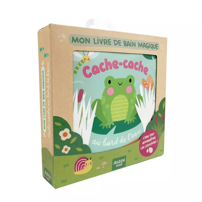 Livre de bain magique grenouille