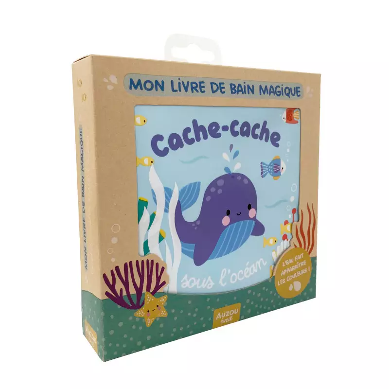 Livre de bain magique Baleine