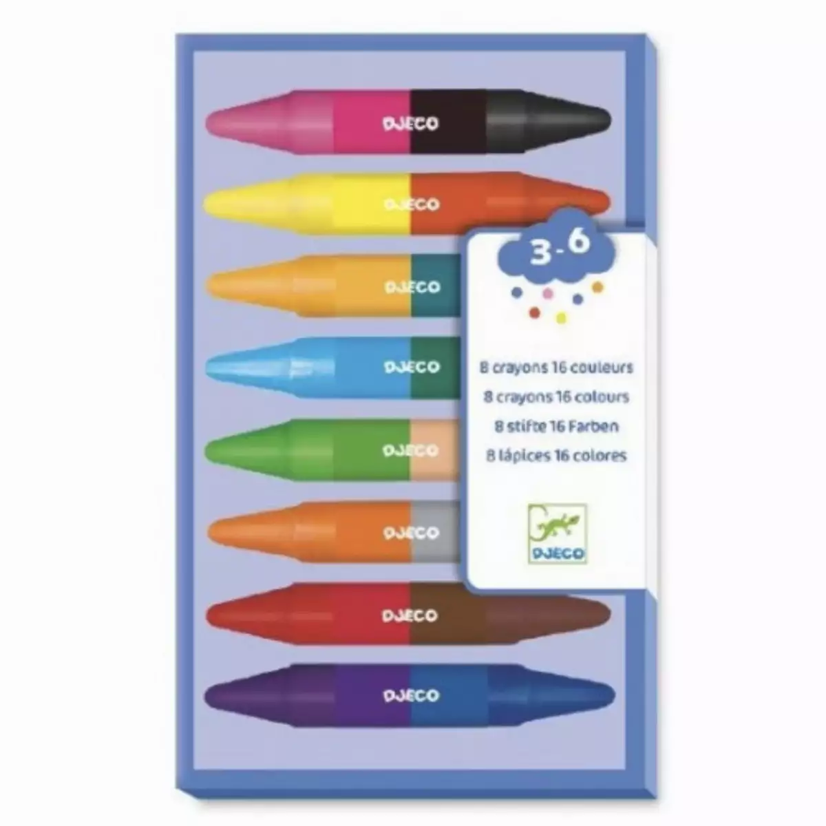 Crayons double cotés