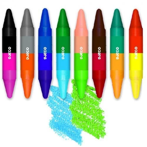 Crayons double cotés