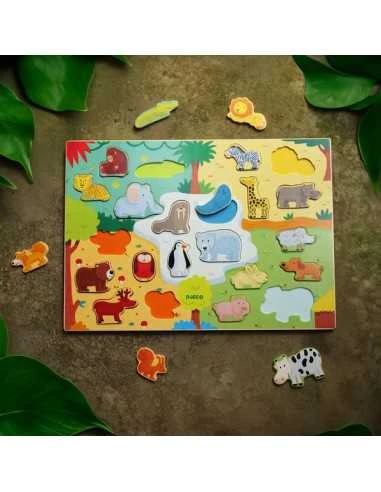 Grand puzzle animaux
