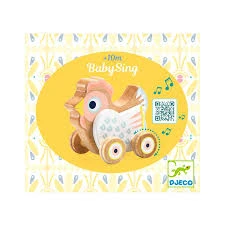 Jouet à pousser baby sing - Poule