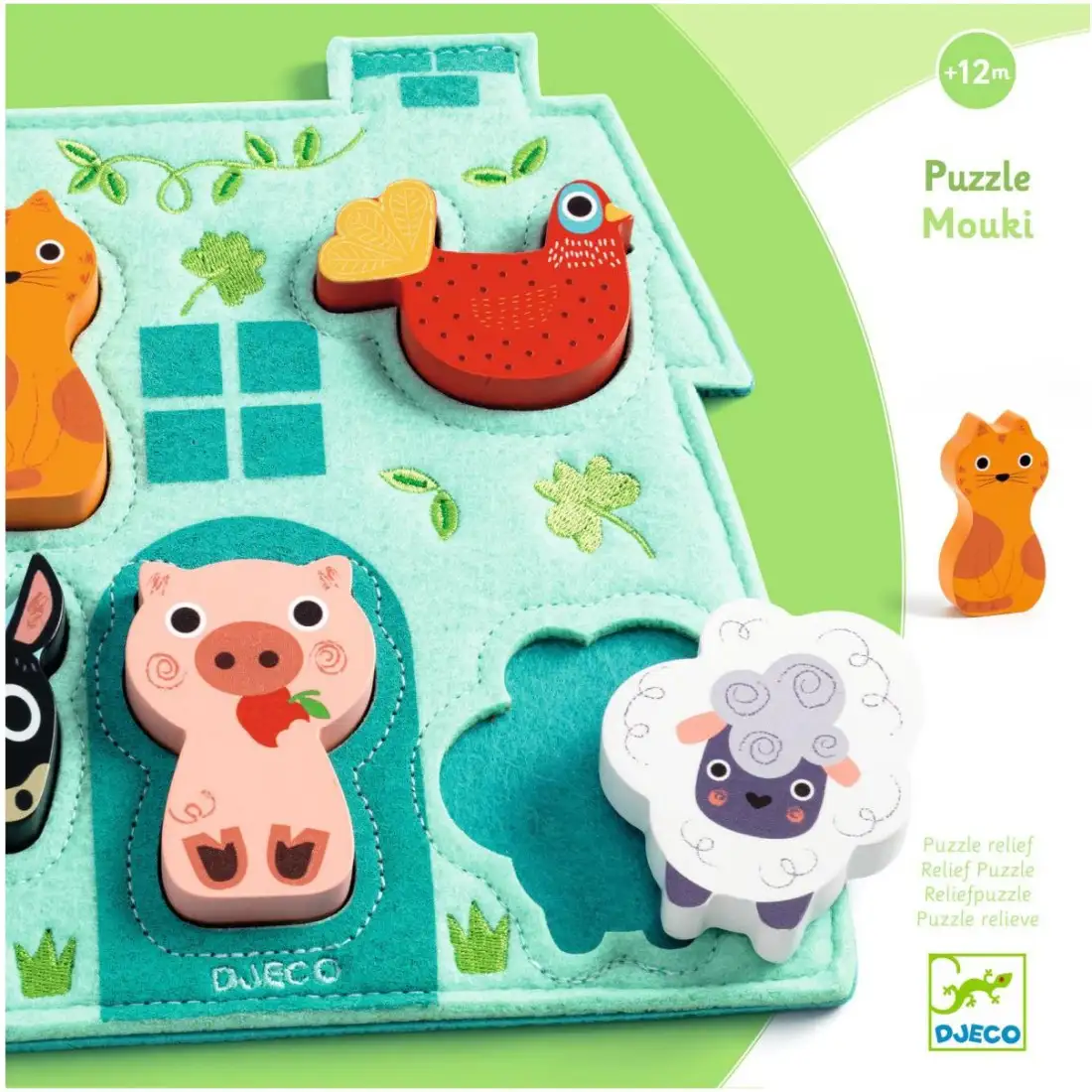 Puzzle moukie tissu