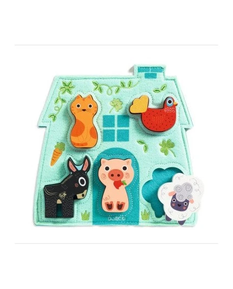 Puzzle moukie tissu