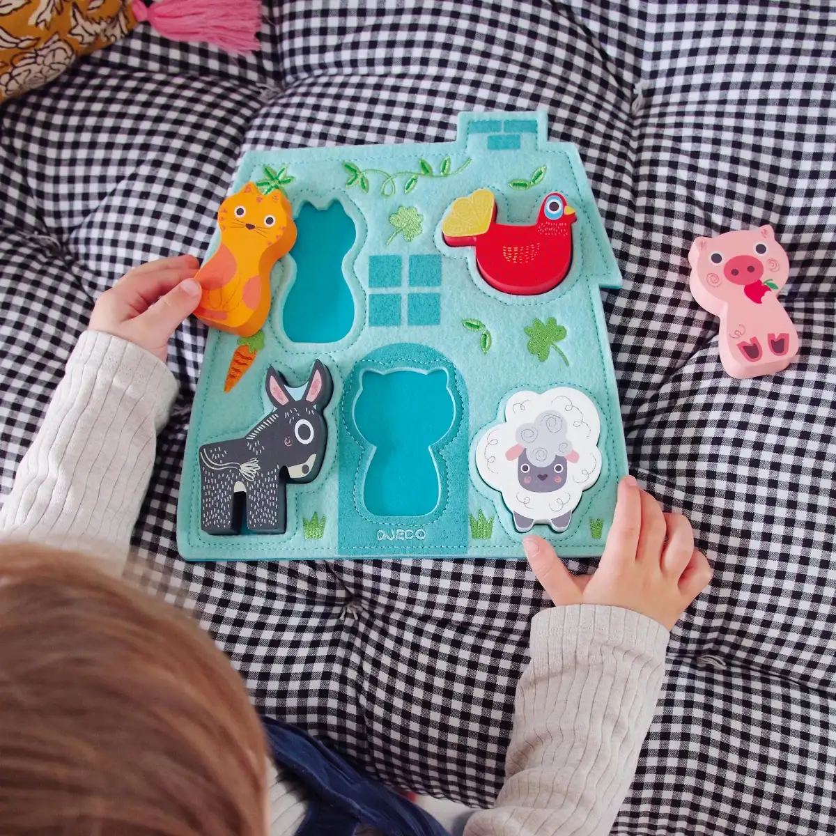Puzzle moukie tissu