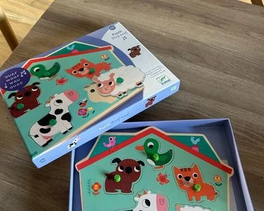 Puzzle sonore wouf ouaf