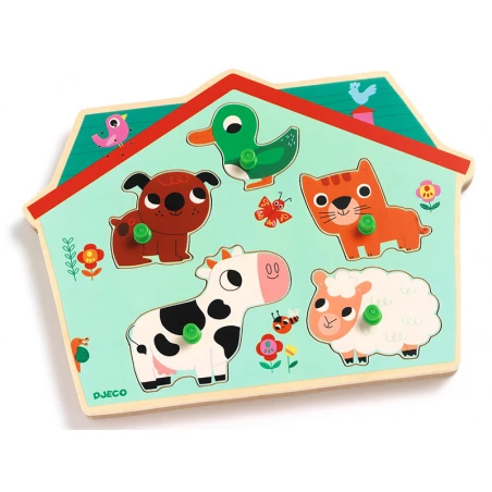 Puzzle sonore wouf ouaf