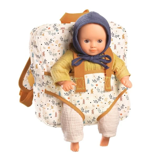Sac à dos porte poupon