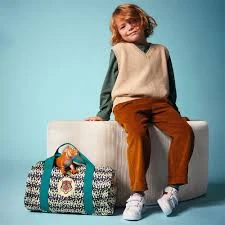 Sac polochon tigre
