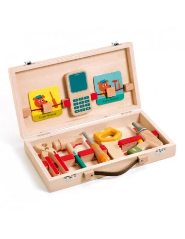 Super bricolo - Malette d'outils en bois