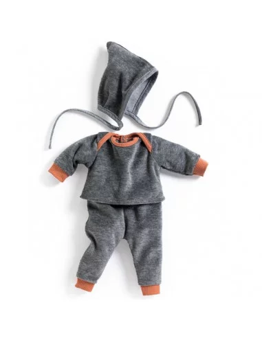 Tenue poupon pearl grey