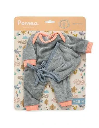 Tenue poupon pearl grey