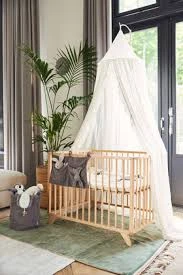 Ciel de lit vintage 245cm Ruffle Ivory