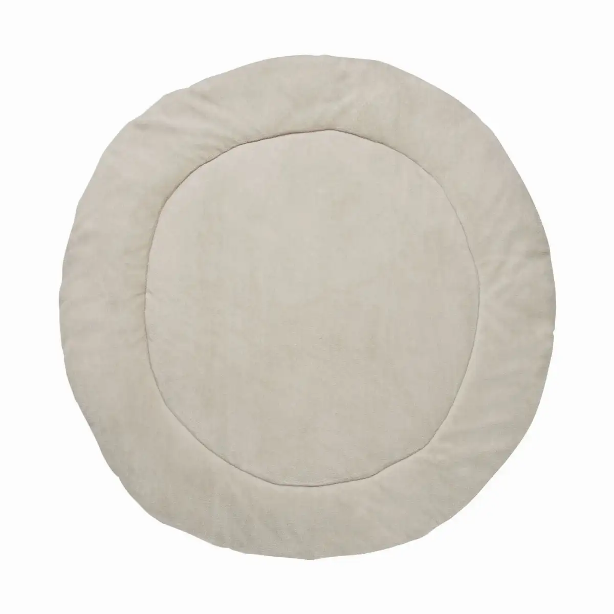Tapis de parc rond 95CM Nougat